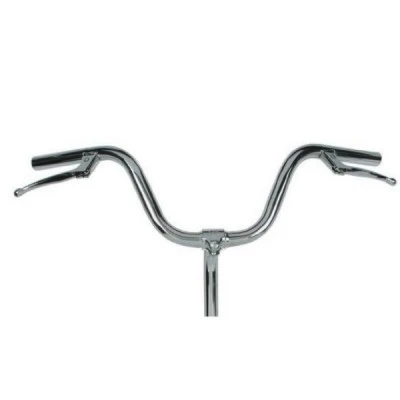 Manillar Acero Bici Clasica Plegable Cromado C/ Manetas De Freno 3 Manillar Acero Bici Clasica Plegable Cromado C/ Manetas De Freno