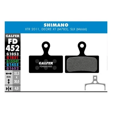 PASTILLA DE FRENO FD-452 GALFER 3 PASTILLA DE FRENO FD-452 GALFER