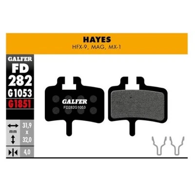 PASTILLA DE FRENO FD-282 GALFER 3 PASTILLA DE FRENO FD-282 GALFER