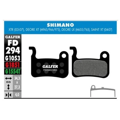 PASTILLA DE FRENO FD-294 GALFER 3 PASTILLA DE FRENO FD-294 GALFER