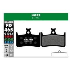 PASTILLAS DE FRENO FD-465 GALFER