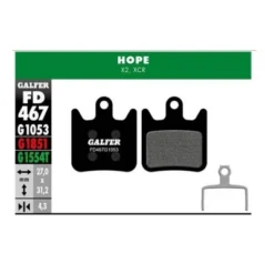 PASTILLAS DE FRENO FD-467 GALFER