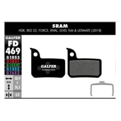 PASTILLAS DE FRENO FD-469 GALFER